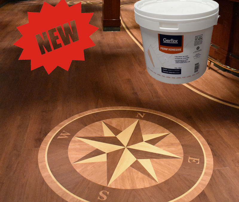 Gerflor’s PERM’ADHESIVE: an IMO certified glue for vinyl floors installation in the marine field